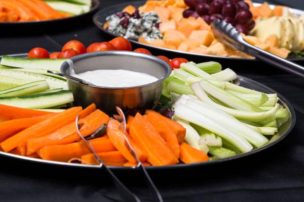 Veggie Platters with dip
