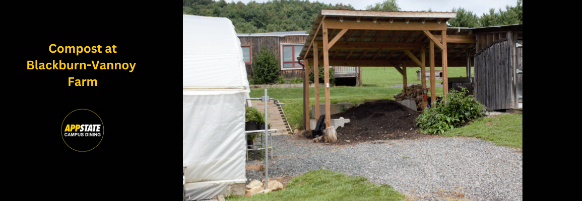 Composting in real time at App State's Blackburn-Vannoy Farm