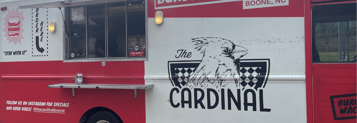 The Cardinal Burger Food Truck - Local Business Partnership