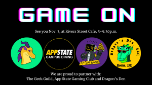 Game Night at Rivers Street Cafe